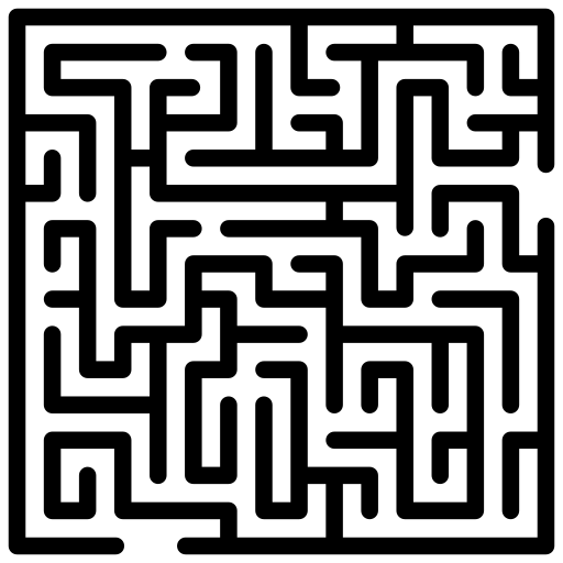 Maze Generator and Solver logo
